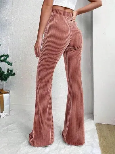 High Waist Flare Pants