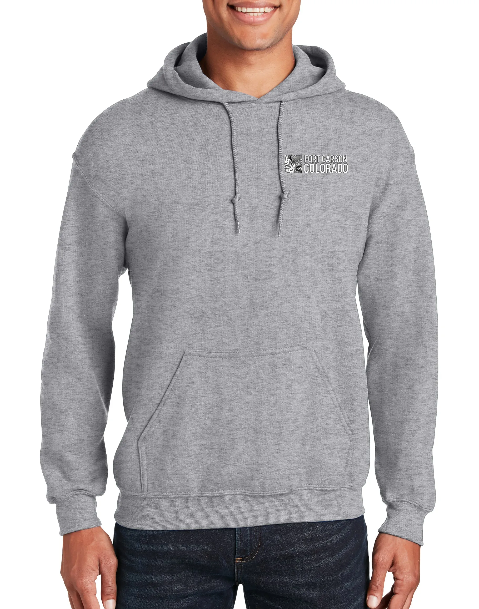 Hoodie Unisex Sweatshirt. This sweatshirt comes in multiple colors.