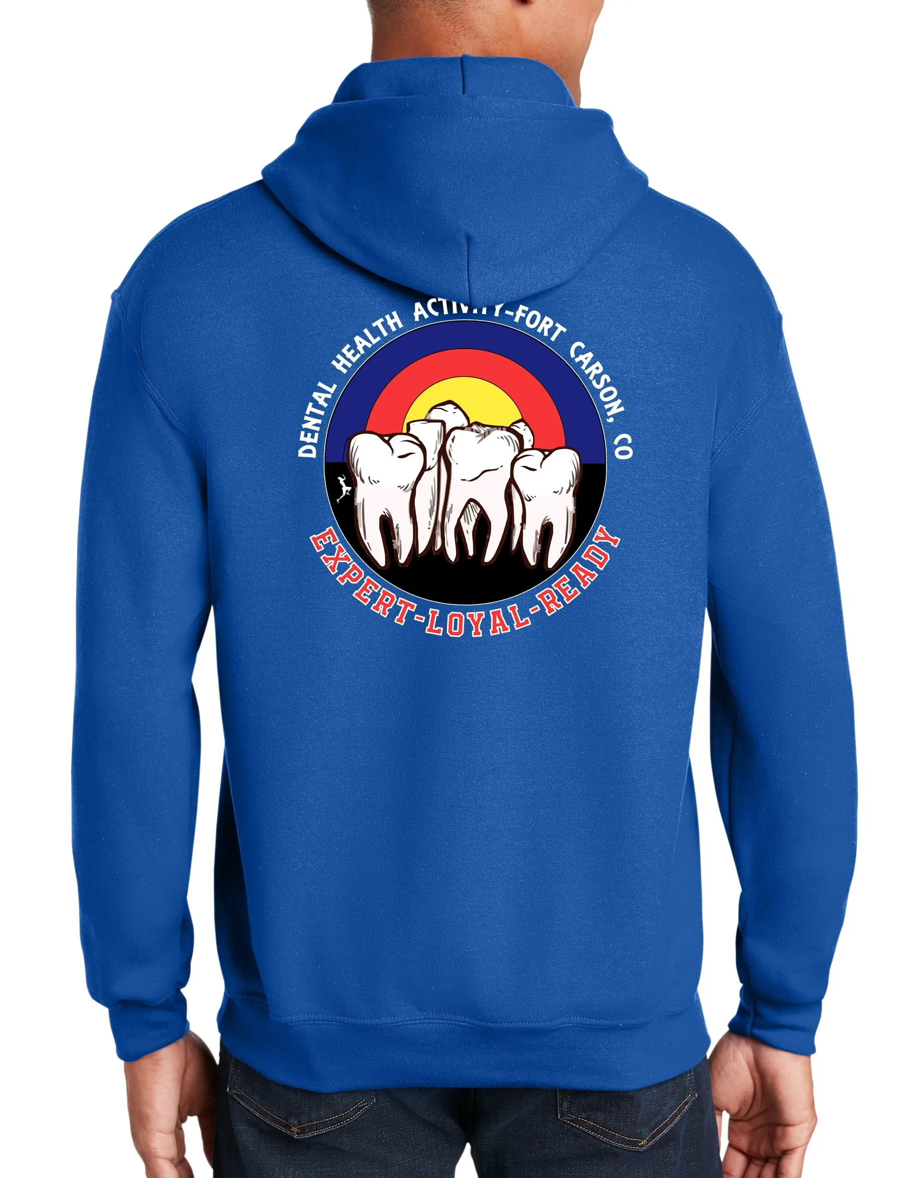 Hoodie Unisex Sweatshirt. This sweatshirt comes in multiple colors.