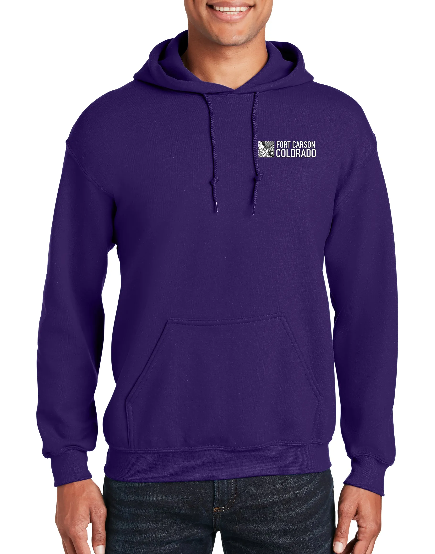 Hoodie Unisex Sweatshirt. This sweatshirt comes in multiple colors.
