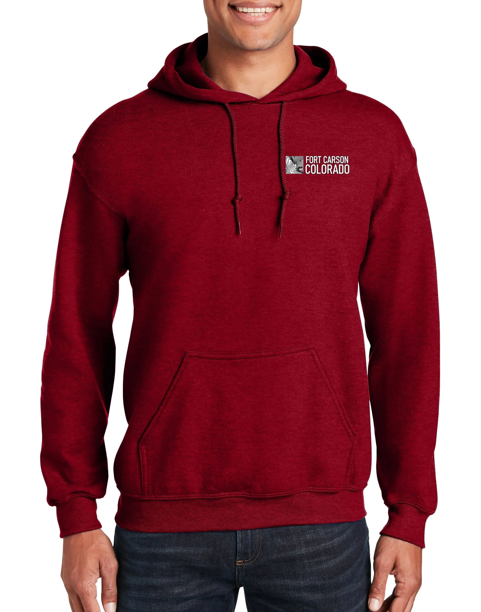 Hoodie Unisex Sweatshirt. This sweatshirt comes in multiple colors.