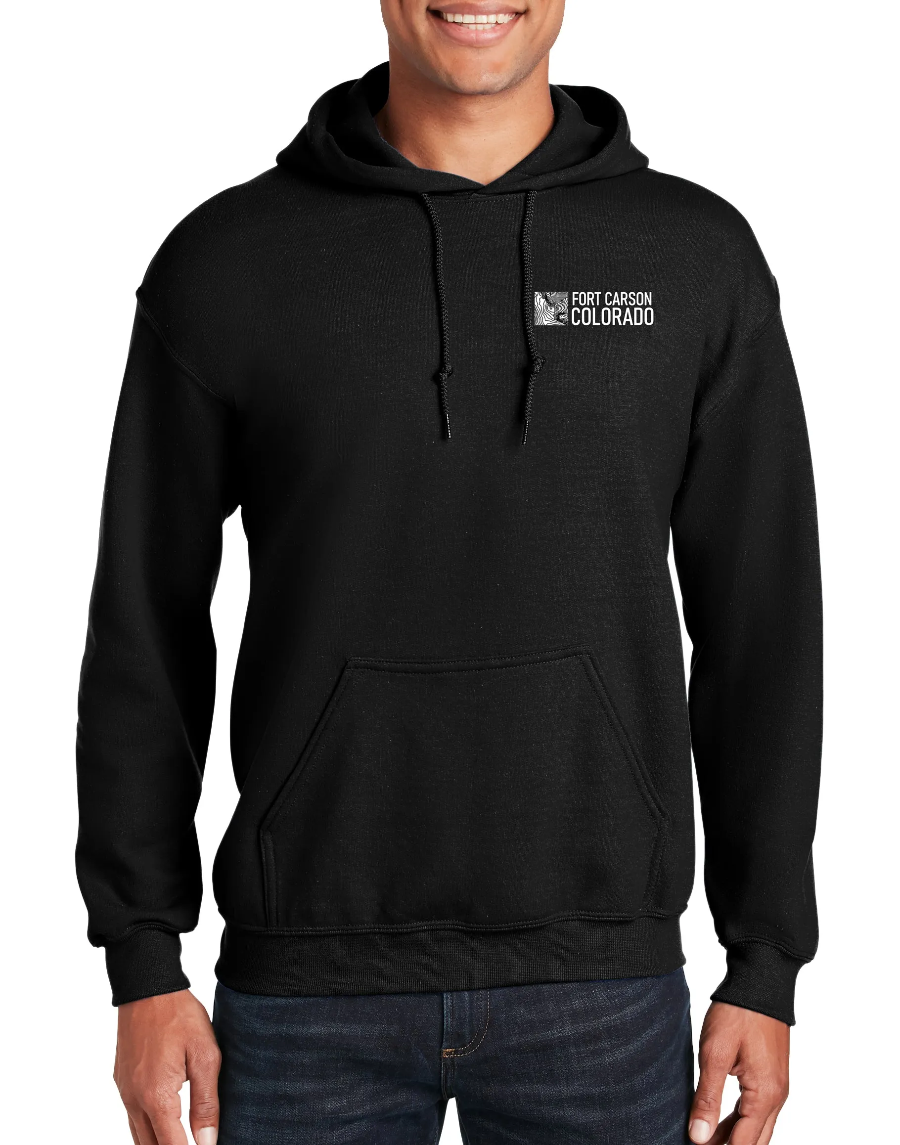 Hoodie Unisex Sweatshirt. This sweatshirt comes in multiple colors.