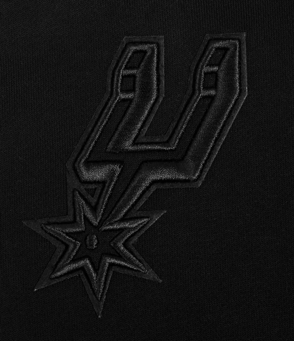 NBA SAN ANTONIO SPURS NEUTRAL WOMEN'S CREWNECK (BLACK)