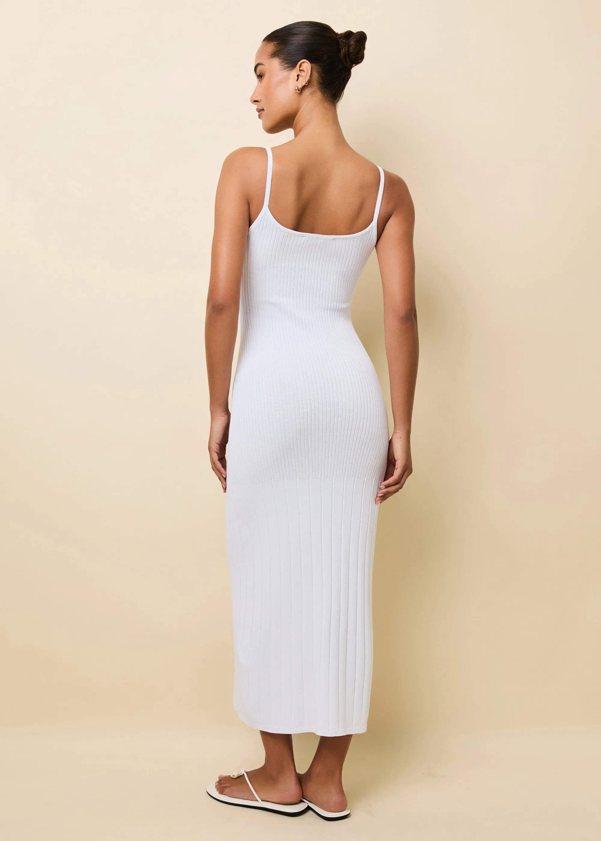Noel Dress Optic White