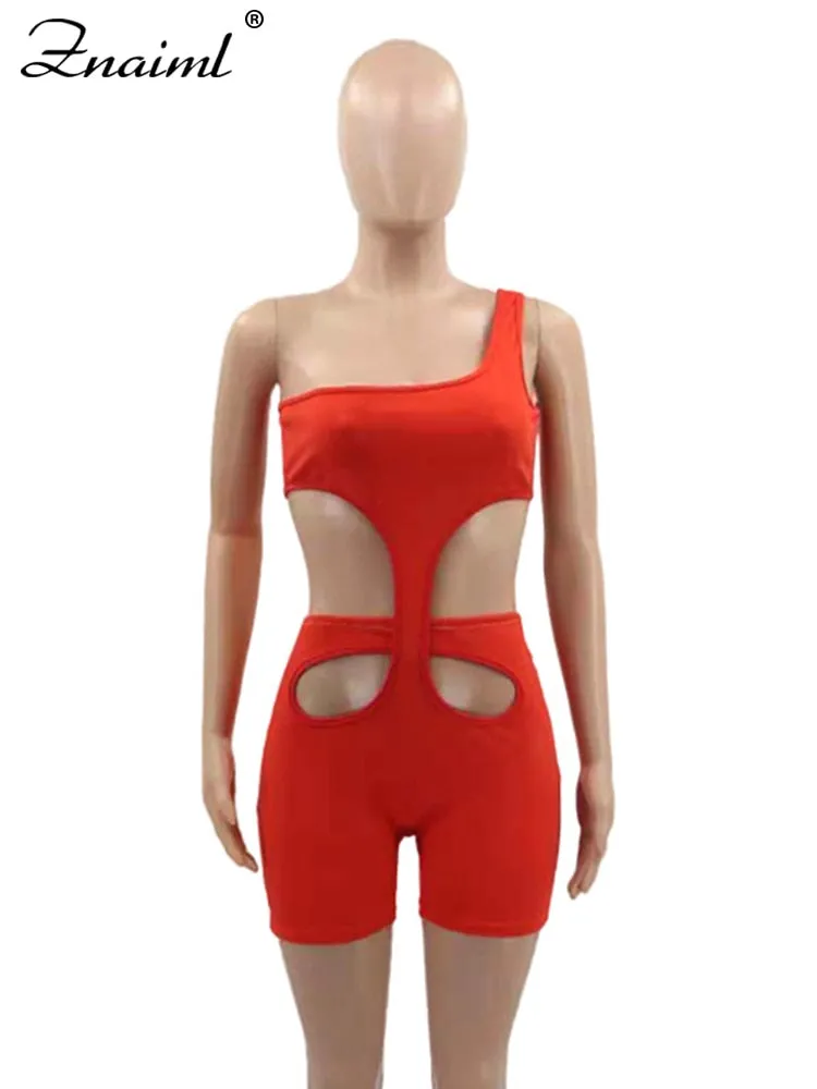 Over The Shoulder One Piece Romper