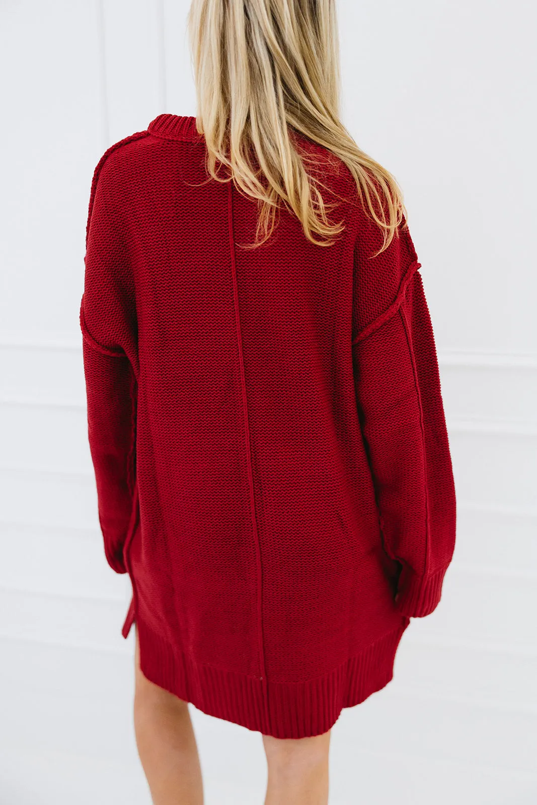 Walker Mini Dress - Red
